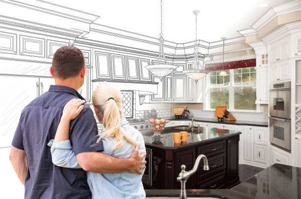 Professional Cabinet Installation technician working in Crum Lynne, PA